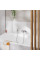 Однорычажный смеситель для ванны Grohe Cubeo (1018140000)