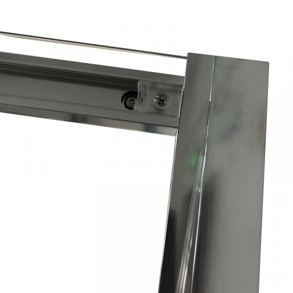 Душова кабіна без піддону Koer SR SC03-90x90x200-TR-01 прозоре скло Easy Clean 6мм, хром (KR5356)