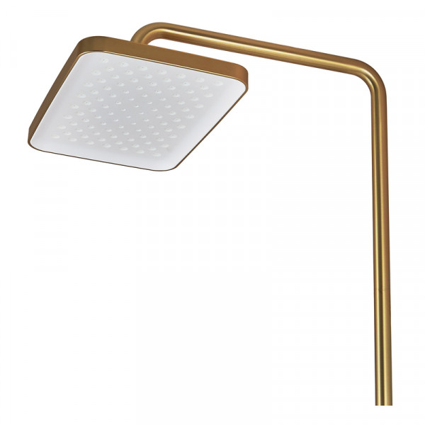 Душова колона Mixxus Premium VIRGO 009-J BRUSHED GOLD з термостатичним змішувачем,3 функції (MI6649)