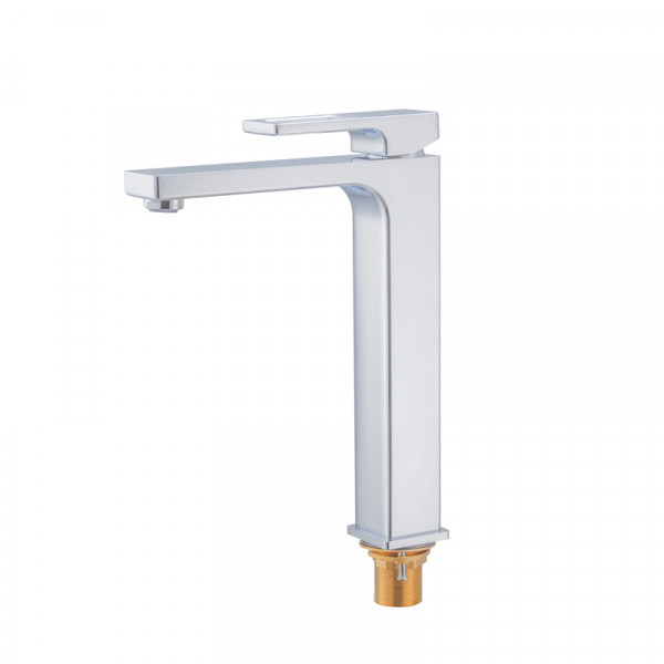 Смеситель для умывальника Koer KB-11009-01 высокий (Цвет хром) (KR3500)