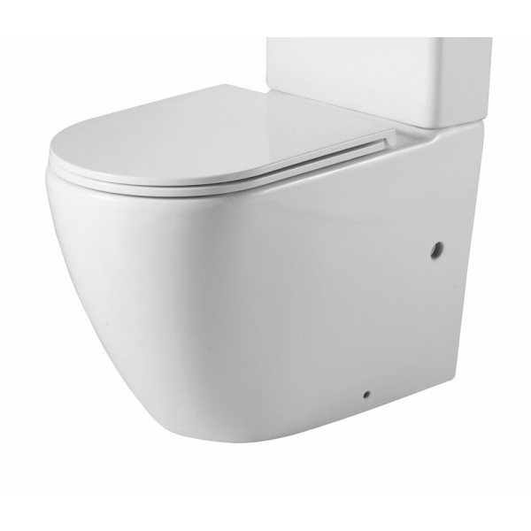 Чаша унитаза компакта Mixxus Premium Ellipse-0402-T1 Bowl 660х390х855 Tornado 1.0 без сиденья (MI8347)