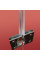 Боковая стенка для кабины Koer SR SW04-80x200-TR-01 прозрачное стекло Easy Clean 10мм, хром (KR5389)