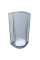 Душова кабіна з низьким піддоном Mixxus PLAIN SCT02-90x90x195-GR SATIN сіре тоноване скло 4мм (MI6898)