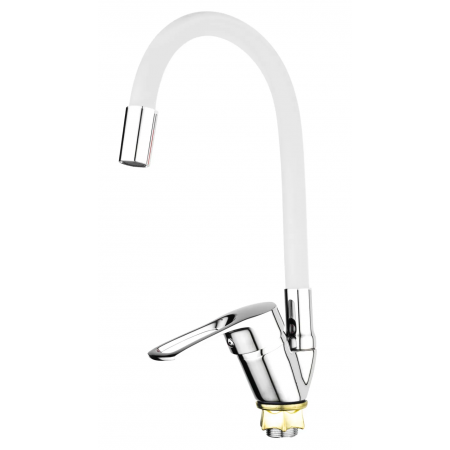 Смеситель для кухни Mixxus FANY 011 (Nut) Refl.White (без подводки) (MI6289)