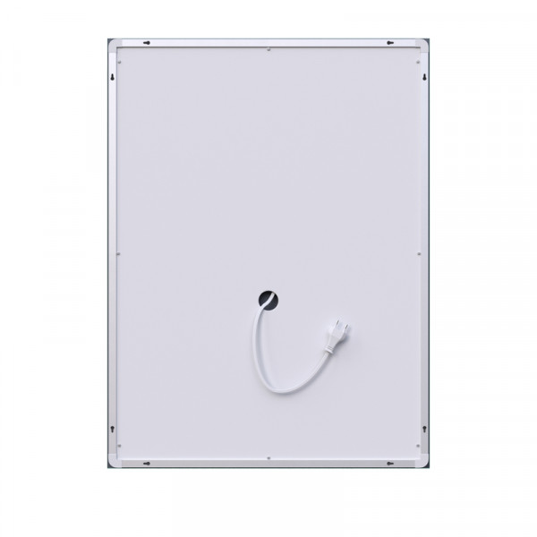 Дзеркало Mixxus Premium FLASH MR21-60x80 з Led Touch, Anti-fog, димером, регулятором яскравості, годинником (MP6617)