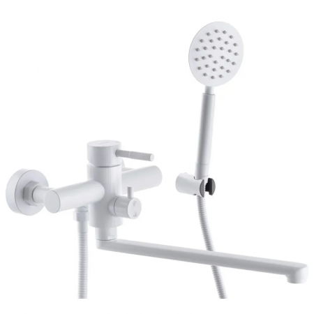 Смеситель для ванны Mixxus SUS-006 (Euro) White из нерж. стали SUS304 (MI5756)