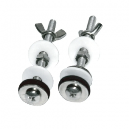 Болты крепления бачка к унитазу (нержавеющая сталь) KOER KT-1406 (KR5704)