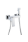 Смеситель для гигиенического душа Koer KB-24037-01 (Цвет хром) (KR6005)