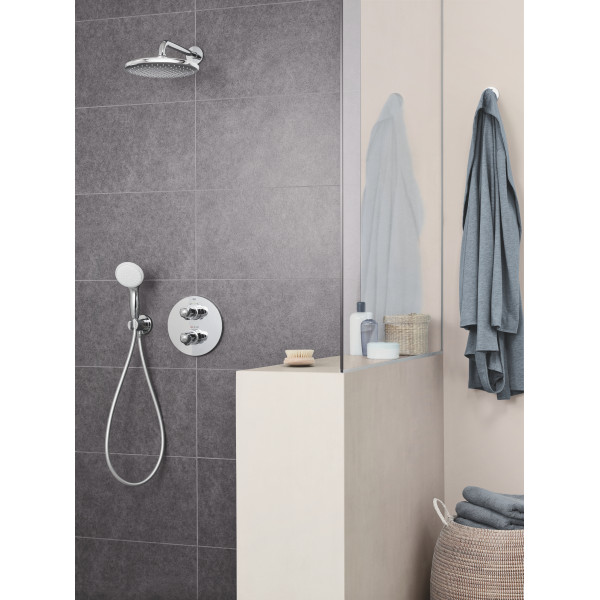 Верхний душ с настенным кронштейном Grohe Tempesta (26668000)