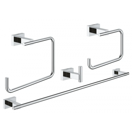 Набор аксессуаров 4 в 1 Grohe Essentials Cube New (40778001)