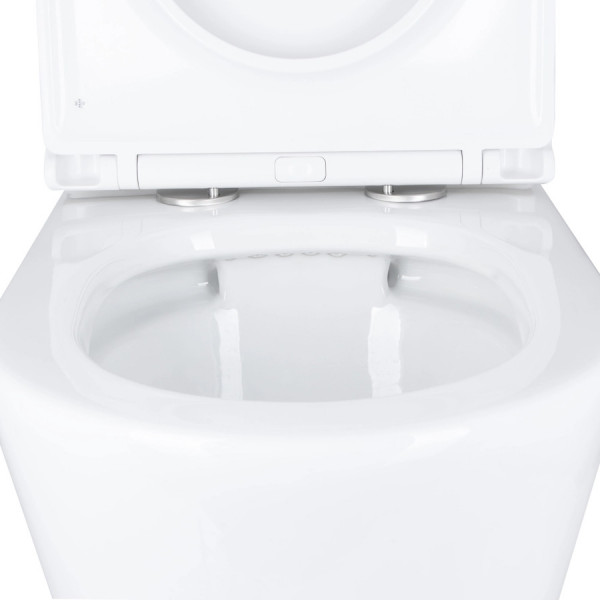 Чаша унитаза-компакта Mixxus Bevel-0405-R Bowl 605х370х800 Rimless без сиденья (MI8352)