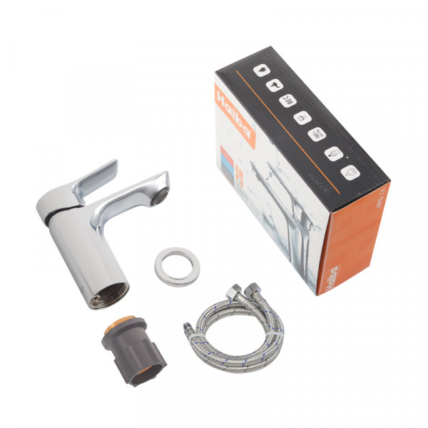 Змішувач для умивальника Haiba Arno 001 (NUT) (HB9674)