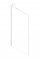 Душевая перегородка Koer SR SP02-100x200-TR-07 Walk-In прозрачное стекло Easy Clean 8мм, графит (KR5397)