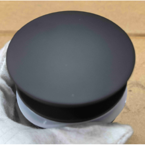 Донный клапан для раковины Koer PW-07-05 1 1/4'' с переливом автоматический СLICK-СLACK (Цвет черный) (KR5785)