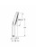 Ручной душ, 3 режима струи Grohe Rainshower 130 Cube (26582000)
