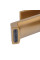 Змішувач для умивальника HAIBA GAUDI 001 BRUSHED GOLD (HB9583)