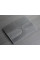 Панель змиву Koer KT-0604-07 240x160x10mm пластикова, кнопка закруглена (колір графіт) (KR5325)