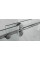 Двері в нішу Koer SR SD06-140x220-TR-07 прозоре скло Easy Clean 8мм, графіт (KR5369)