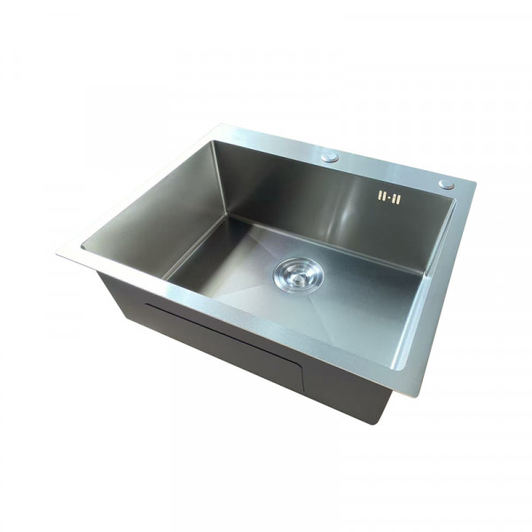Мийка Mixxus MH6050 Micro Decor SS Color (3.0/0.8) з нерж. сталі (колір нержавійка) (MI8220)