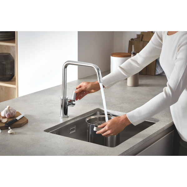 Мийка для кухні із нержавіючої сталі Grohe K700U (31574SD1)