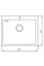 Мийка MIXXUS MX6050-200x1.0-SATIN (Колір нерж) (MX0660)