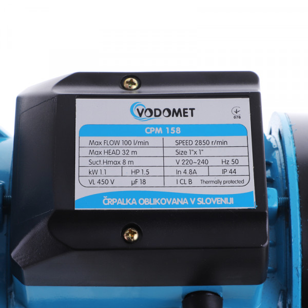 Насос поверхневий відцентровий VODOMET CPM158 (VO0022)