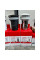 Донний клапан для раковини Koer PW-08-05 1 1/4''  без переливу автоматичний СLICK-СLACK (Колір чорн) (KR5789)