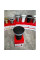 Донний клапан для раковини Koer PW-08-05 1 1/4''  без переливу автоматичний СLICK-СLACK (Колір чорн) (KR5789)