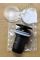 Донний клапан для раковини Koer PW-08-05 1 1/4''  без переливу автоматичний СLICK-СLACK (Колір чорн) (KR5789)