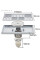 Душовий трап KOER FD11-100x200-180 100x200мм, прямий відвід (KR3418)