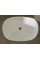 Раковина накладна Mixxus Premium ELLIPSE-0105 EDGE GOLD 600х400х150mm (MP6564)