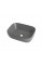 Раковина накладна Mixxus Premium DIVERSE-0116 GRAY 455x330x135mm (MP6651)
