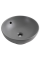 Раковина накладна Mixxus Premium TOPPER-0201 GRAY 410x410x165mm з переливом (MP6649)