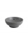 Раковина накладна Mixxus Premium TOPPER-0201 GRAY 410x410x165mm з переливом (MP6649)