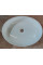 Раковина накладна Mixxus Premium ELLIPSE-0102 515х400х130mm (MP6551)