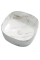 Раковина накладна Mixxus Premium DIVERSE-0104 MARBLE 370х370х135mm (MP6537)