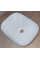 Раковина накладна Mixxus Premium DIVERSE-0112 WHITE-BLACK 455х325х135mm (MP6542)
