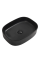 Раковина накладна Mixxus Premium BEVEL-0103 BLACK 510х370х120mm (MP6520)