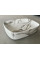 Раковина накладна Mixxus Premium BEVEL-0102 MARBLE 495х370х135mm (MP6519)