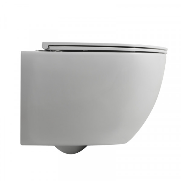 Комплект: Mixxus Premium Ellipse-SET-2101 Унітаз система змиву Tornado 3.0+ Інсталяція Koer KT-0404 + панель KT-0604-03 White (MP6667)