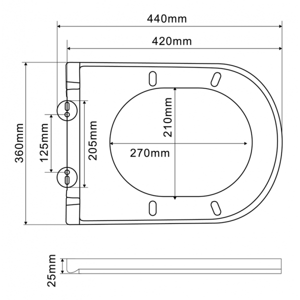 Унітаз підвісний Mixxus Premium ELLIPSE-0309-T1 GRAY 530x360x350mm система змиву TORNADO 1.0 (MP6655)