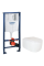 Комплект Grohe Set Унітаз TOPPER-0302-T3 + Інсталяція Grohe Rapid SL 38772001 (38772001TOPPER0302T3)