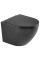 Унітаз підвісний Mixxus Premium ELLIPSE-0303-T3 BLACK 520х365х360mm,система змиву TORNADO 3.0 (MP6591)