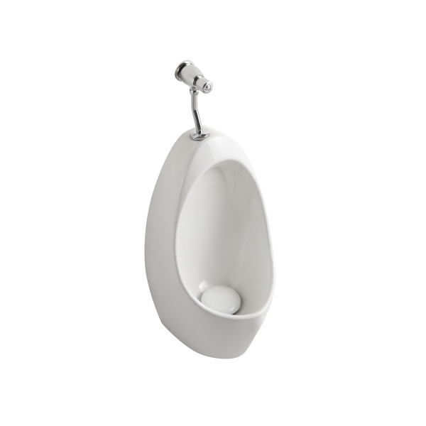 Пісуар підвісний MIXXUS PREMIUM BEVEL-1004 340x305x685mm з краном для пісуара (MP6663)