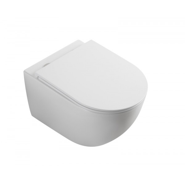 Комплект: Mixxus Premium Ellipse-SET-2101 Унітаз система змиву Tornado 3.0+ Інсталяція Koer KT-0404 + панель KT-0604-03 White (MP6667)