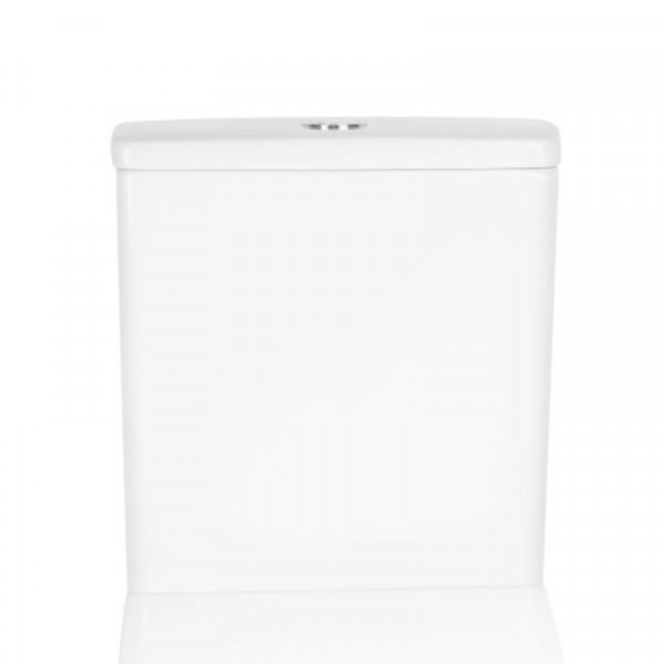 Бачок до унітазу-компакту MIXXUS PREMIUM ELLIPSE-0402-R TANK 430x390x140 у комплекті зі зливною арматурою (MI8319)