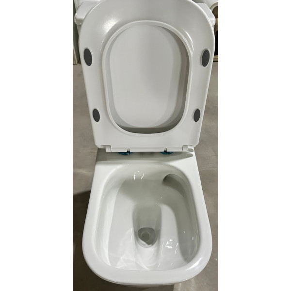 Унітаз-компакт Mixxus QUADRO-0404-T1 620х355х805mm, система змиву TORNADO 1.0 (MI6688)