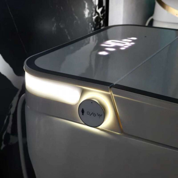 Унітаз-біде підлоговий з електронним управлінням Koer TB-0202 Smart 680x405x455mm із вбудованим бачком (KR6072)