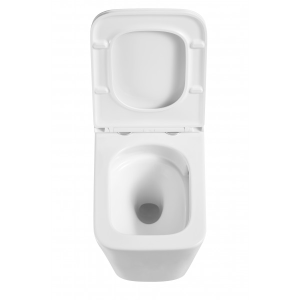Унітаз підвісний MIXXUS PREMIUM QUADRO-0302-T1 530х360х365mm система змиву TORNADO 1.0 (MP6456)