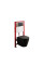 Комплект: Mixxus Premium Bevel-SET-2101 Black Унітаз система змиву Tornado 1.0+ Інсталяція Koer KT-0404 + панель KT-0604-05 Black Mat (MP6669)